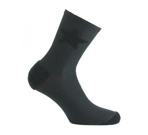 Socquettes motif étoile en bouclette MADE IN FRANCE