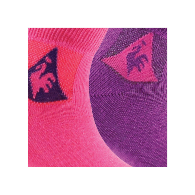 Le Coq Sportif Pack de 2 paires de chaussettes enfant sport coton Rose -  Sous-vêtements Chaussettes Enfant 5,80 €