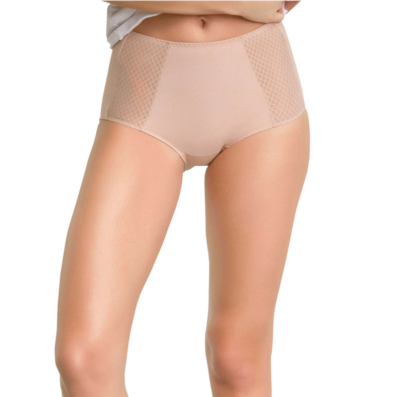 DIM Femme Culotte ventre plat en Polyamide