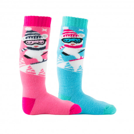 Chaussettes de ski enfant Bi Polaire - Lot de 2 McKINLEY