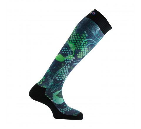 Mi-bas SKI imprimés GREEN MANTRA