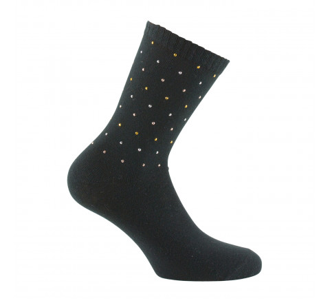 Mi-chaussettes all over clou