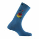 Mi-chaussettes motif guitare Folk en coton