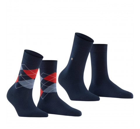 Lot de 2 paires de chaussettes EVERDAY femme