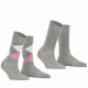 Lot de 2 paires de chaussettes EVERDAY femme