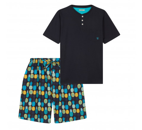 Pyjama short motifs Ananas MARINER