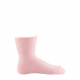 Lot de 10 paires de socquettes bébé fabriqué en France ROSE