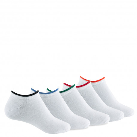 Lot de 5 paires de chaussettes invisibles enfant