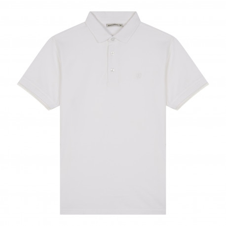 Polo en pur coton au logo brodé MARINER