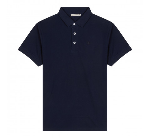 Polo en pur coton au logo brodé MARINER