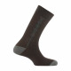 Lot de 2 paires de mi-chaussettes fantaisie et unie