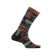 Mi-chaussettes jersey blocs de couleur