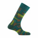 Mi-chaussettes jersey blocs de couleur