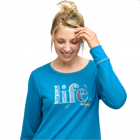 Pyjama Liquette "Life" pour femme