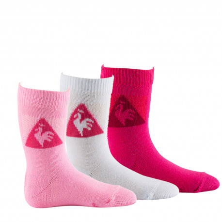 Le coq sportif enfant Lot de 3 paire de chaussettes pour b b