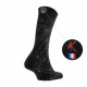 Mi-chaussette graphisme fin Premium MADE IN FRANCE