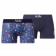 Lot de 2 shortys Haltères origininaux et colorés