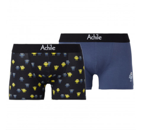 Pack de 2 boxers ANDROID - Fantaisie et moderne