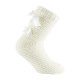 Chausson chaussette cocooning et ruban