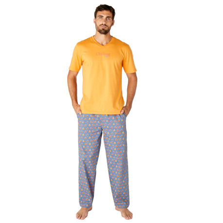 Pyjama manches courtes et pantalon CHILLING