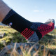 Mi-chaussettes Pro Trail en fils recyclés