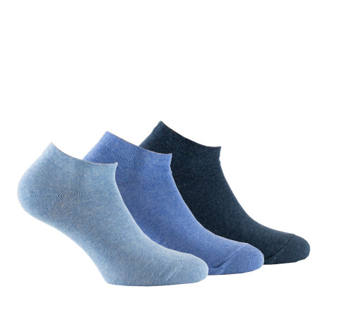 Le Coq Sportif enfants : Lot de 3 paires de chaussettes invisibles