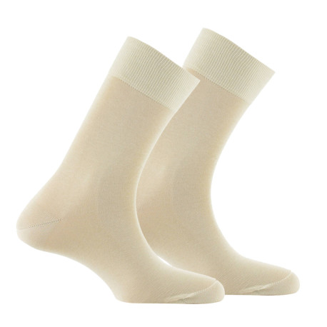 Lot 2 paires de chaussettes homme unies