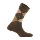 Mi-chaussettes en coton Drapeau Intarsia MADE IN FRANCE