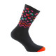 Mi-chaussettes en coton all over coeurs MADE IN FRANCE