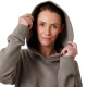 Robe sweat taupe