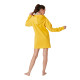 Robe sweat jaune