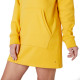 Robe sweat jaune