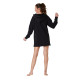 Robe sweat noir