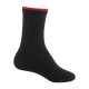 Lot de 5 paires de mi-chaussettes en coton et liseré coloré