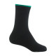 Lot de 5 paires de mi-chaussettes en coton et liseré coloré