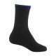 Lot de 5 paires de mi-chaussettes en coton et liseré coloré