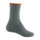 Lot de 5 paires de mi-chaussettes en coton et liseré coloré