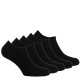 Lot de 5 paires d'invisibles en coton