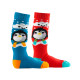 Lot de 2 paires de mi-bas ski Bébé Pingouin