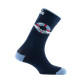 Mi-chaussettes en coton motif bouée MADE IN FRANCE