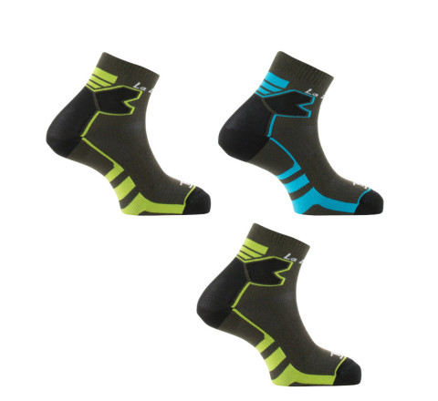 Lot de 3 paires de socquettes Double Trail