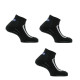 Lot de 3 paires de socquettes Run-Lighty