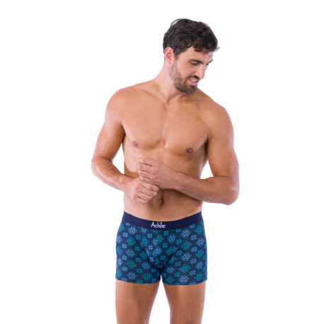 lot de 2 boxers homme fantaisie flocon confortable et de qualité