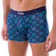 Pack de 2 boxers en coton bio motifs DOG et Flocons