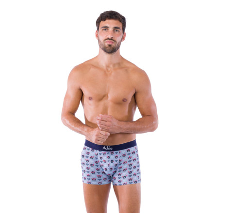 Pack de 2 boxers en coton bio motifs ROBOT