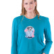 Pyjama long en pur coton MUMMY DOG