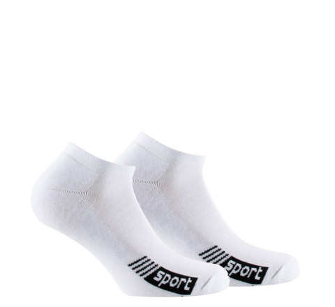 Lot de 2 paires de chaussettes invisibles en coton K-sport