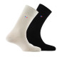 Lot de 2 paires de chaussettes en coton MADE IN FRANCE