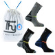 Lot de 3 paires de mi-chaussettes La Double® Trek en fils recyclés