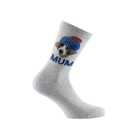 Mi-chaussettes en coton Mum MADE IN FRANCE